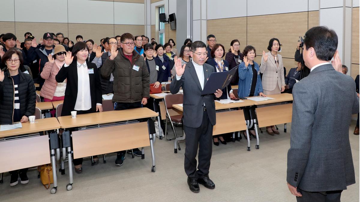 2019년 새 합천 미래농업대학 입학식
