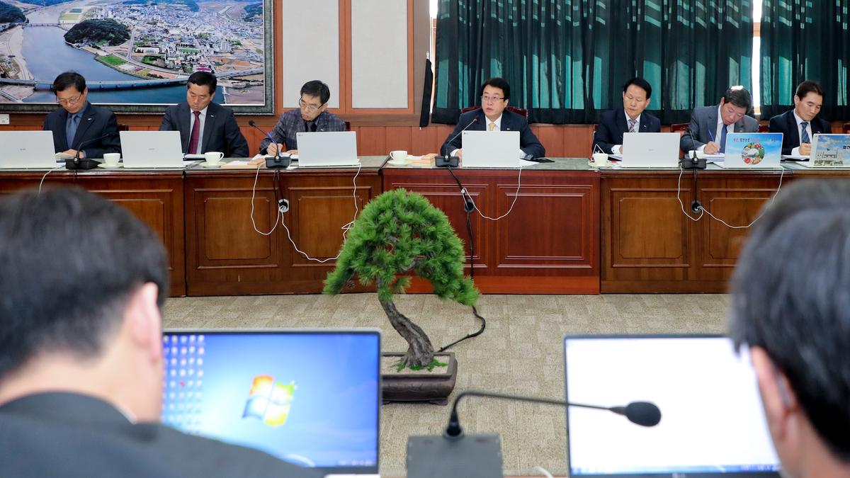 군수 주재 간부회의