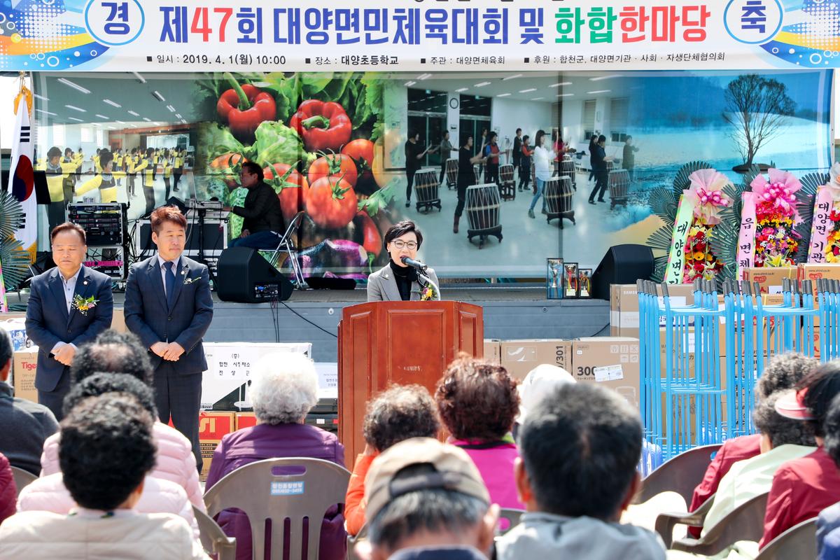 제20회 대양면민의 날 기념 제47회 대양면민체육대회