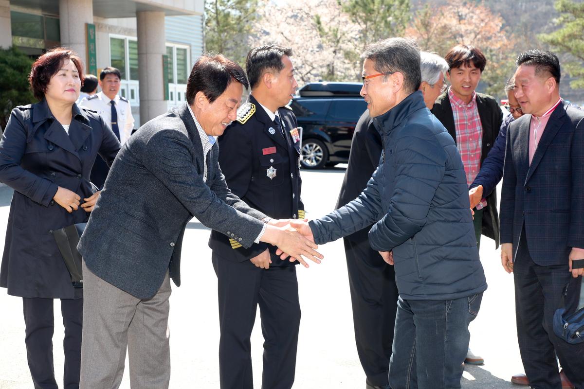 합천소방서 의용소방대 영호남 교류행사
