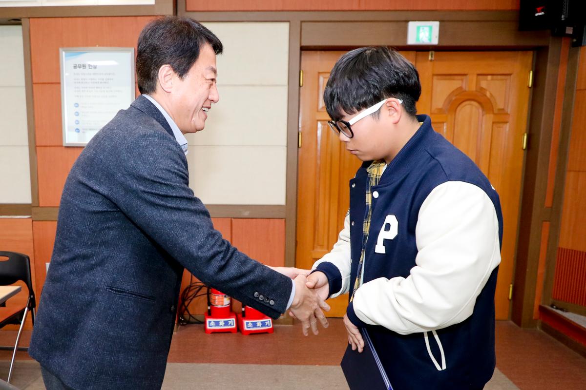 (사)합천군교육발전위원회 2019년 장학증서 전달식