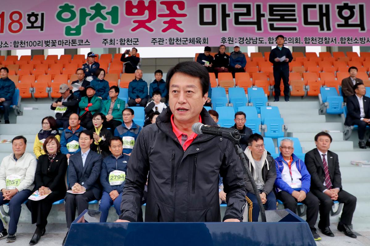 제18회 합천벚꽃마라톤 대회1