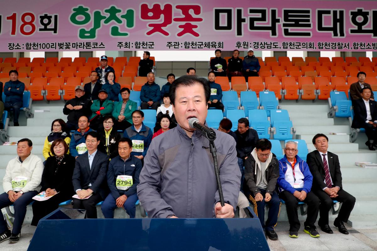 제18회 합천벚꽃마라톤 대회1