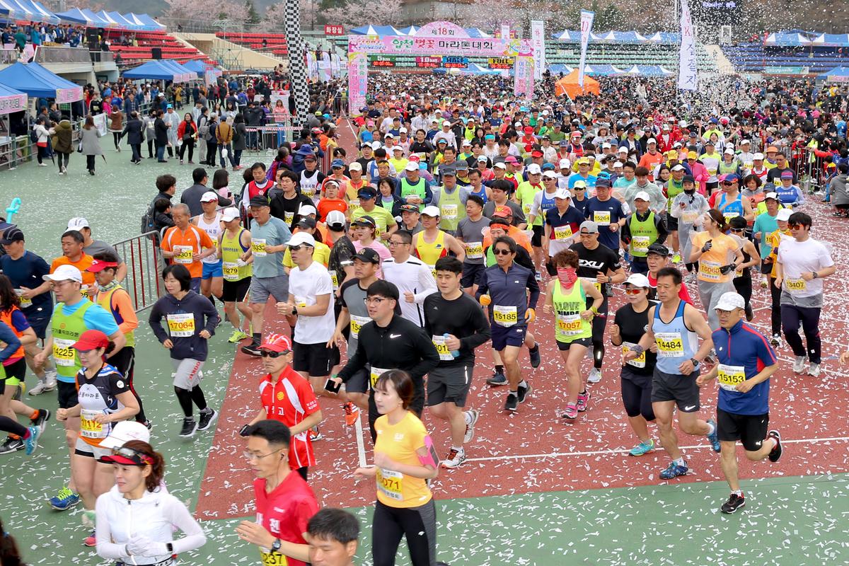 제18회 합천벚꽃마라톤 대회1