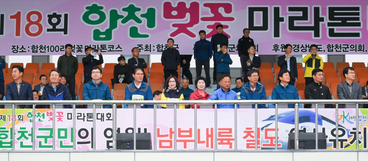 제18회 합천벚꽃마라톤 대회1