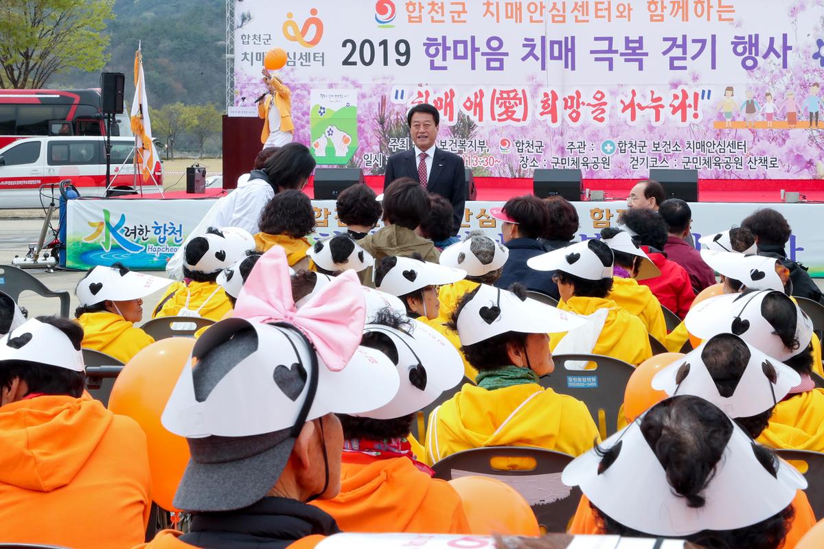 2019년 한마음 치매극복 걷기행사