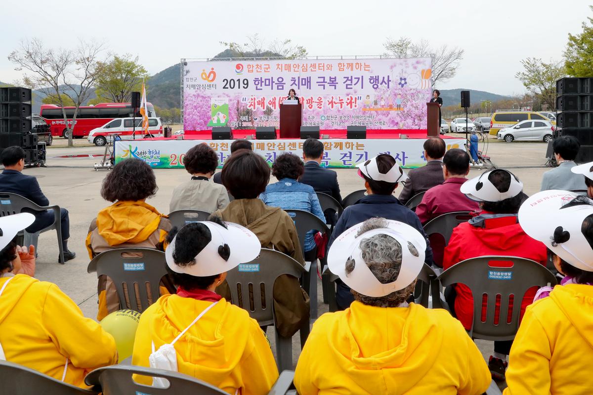2019년 한마음 치매극복 걷기행사