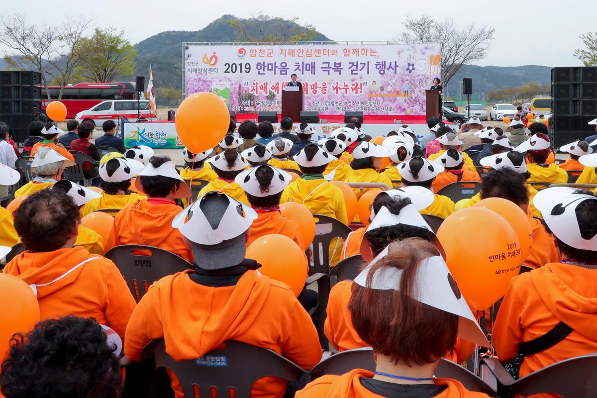 2019년 한마음 치매극복 걷기행사