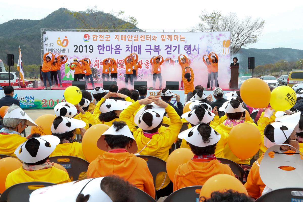 2019년 한마음 치매극복 걷기행사