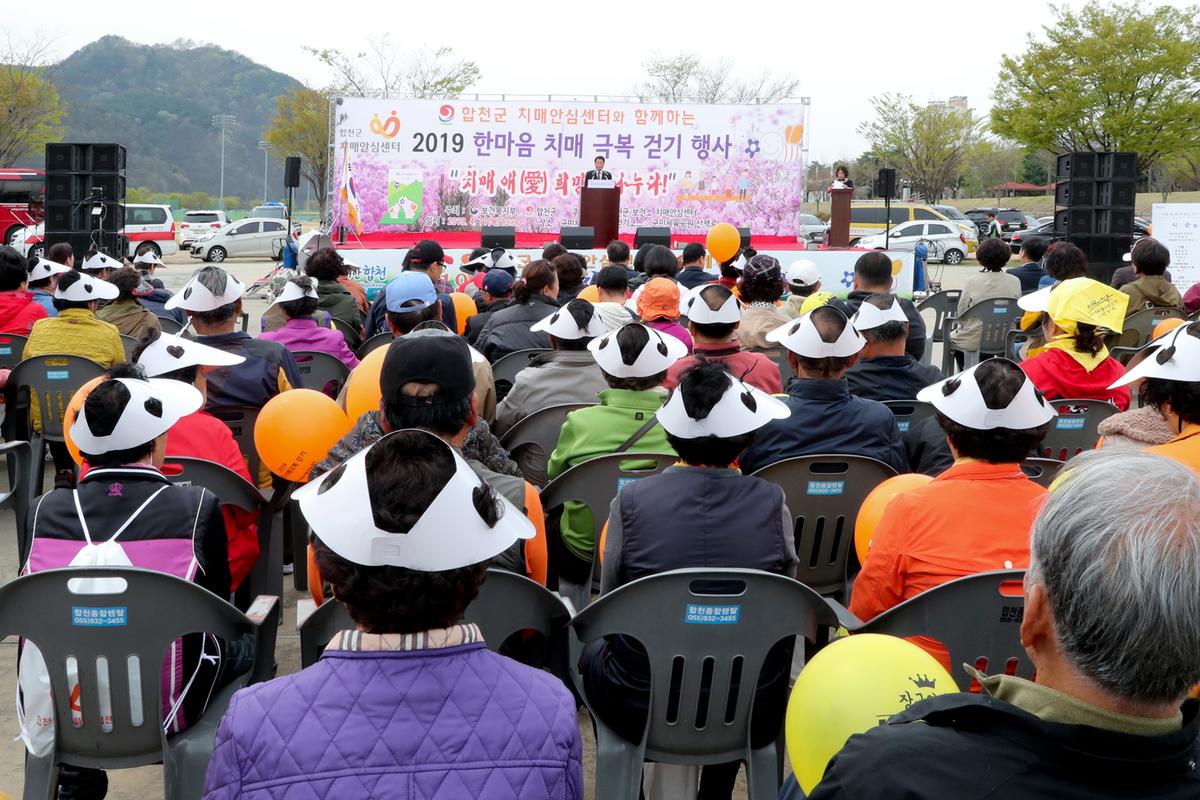 2019년 한마음 치매극복 걷기행사