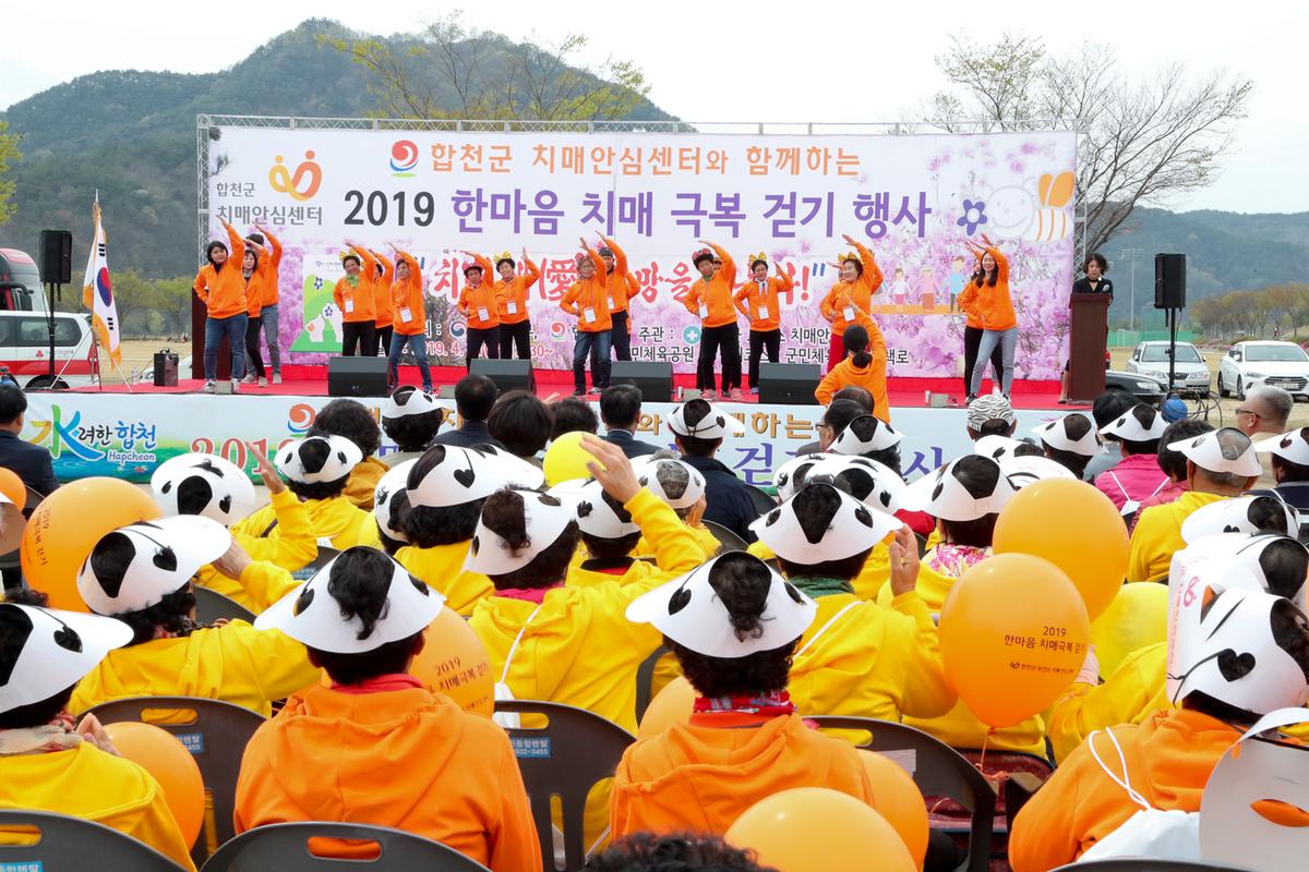 2019년 한마음 치매극복 걷기행사