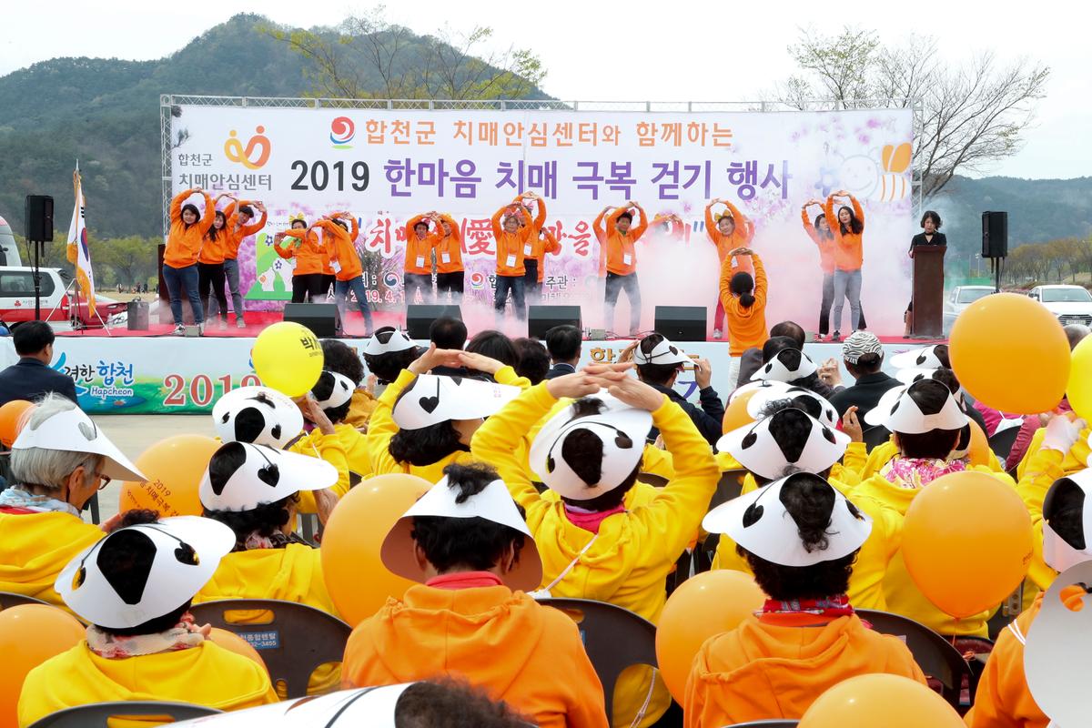 2019년 한마음 치매극복 걷기행사