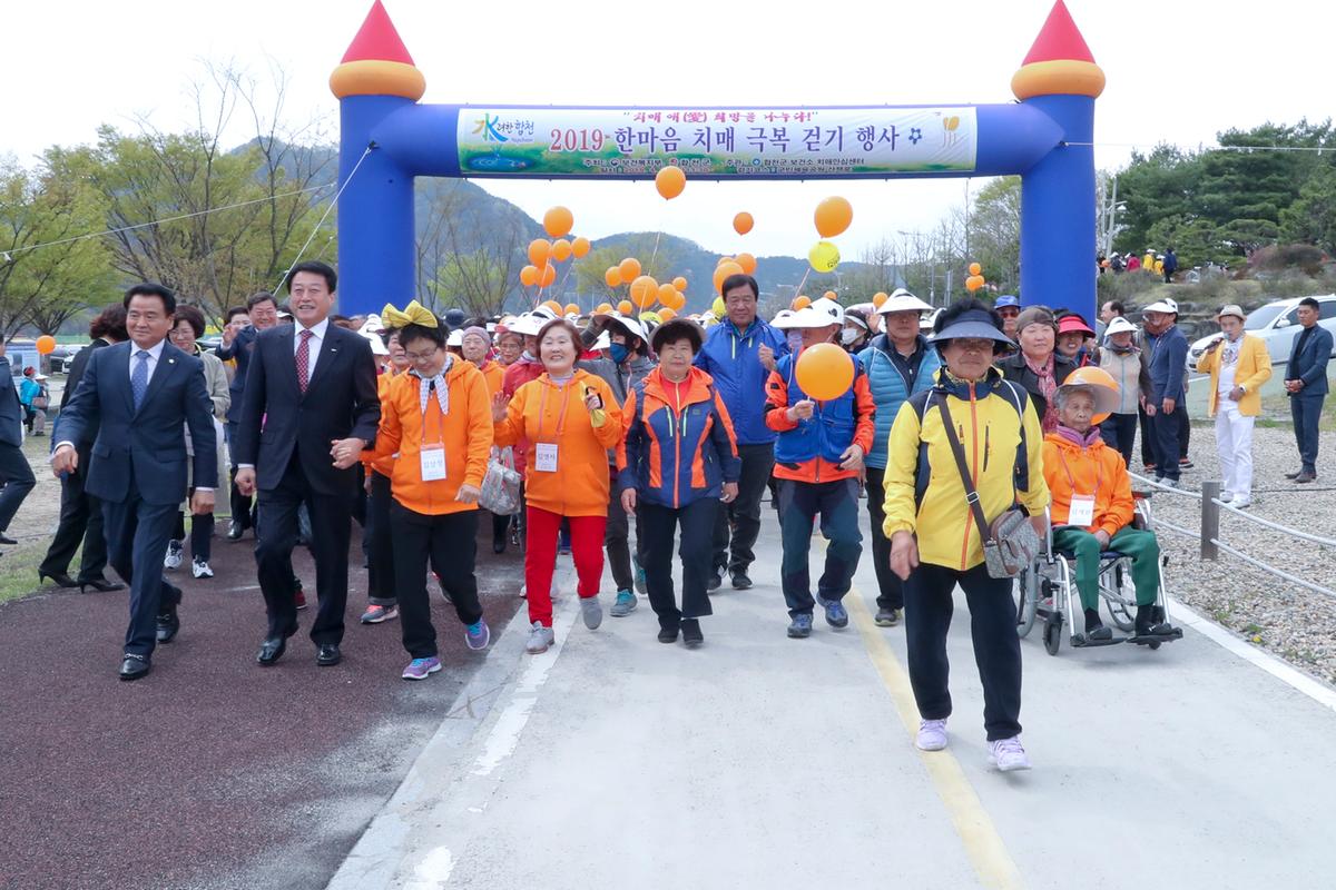 2019년 한마음 치매극복 걷기행사