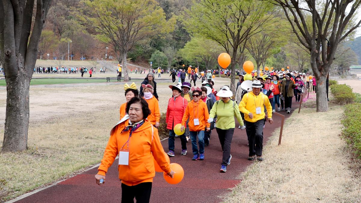 2019년 한마음 치매극복 걷기행사