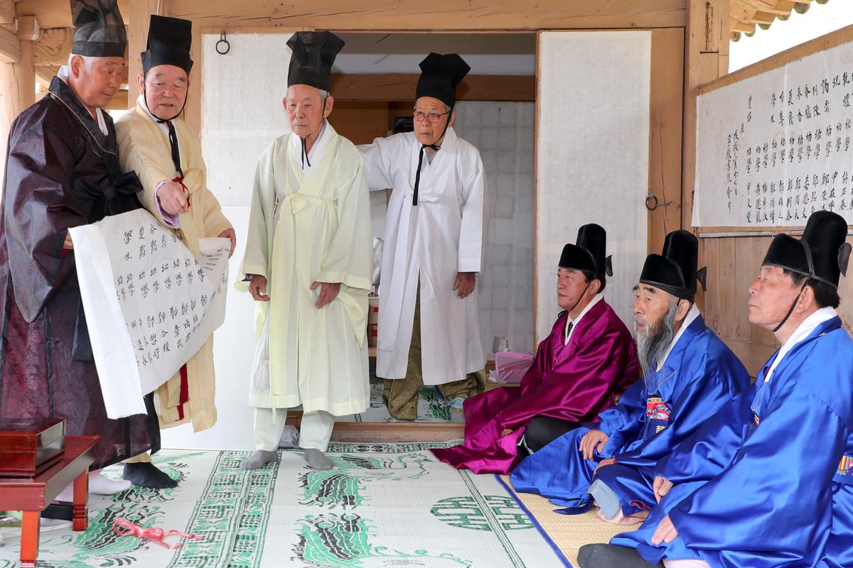 부음서원 내암 정인홍선생 향례행사