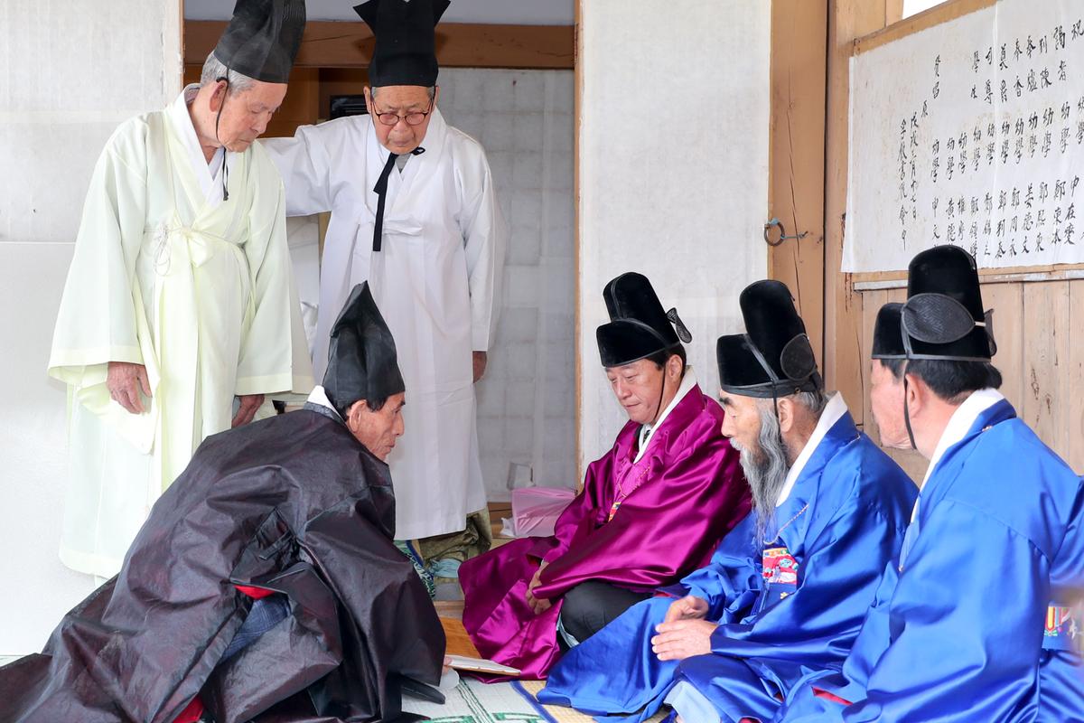 부음서원 내암 정인홍선생 향례행사