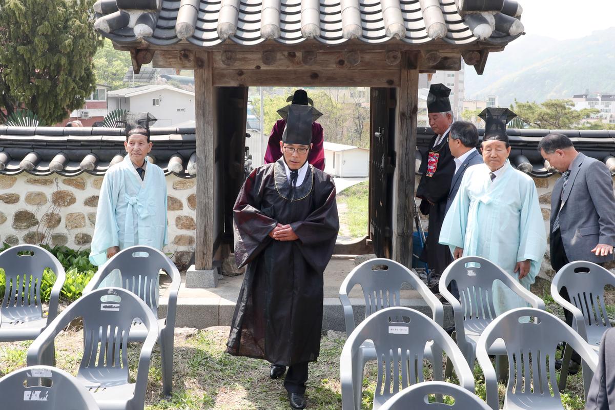 부음서원 내암 정인홍선생 향례행사