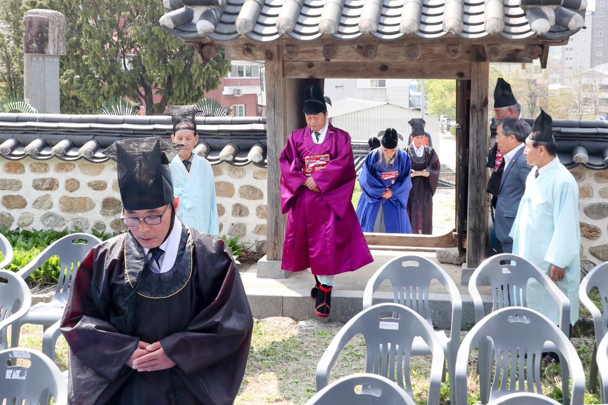 부음서원 내암 정인홍선생 향례행사