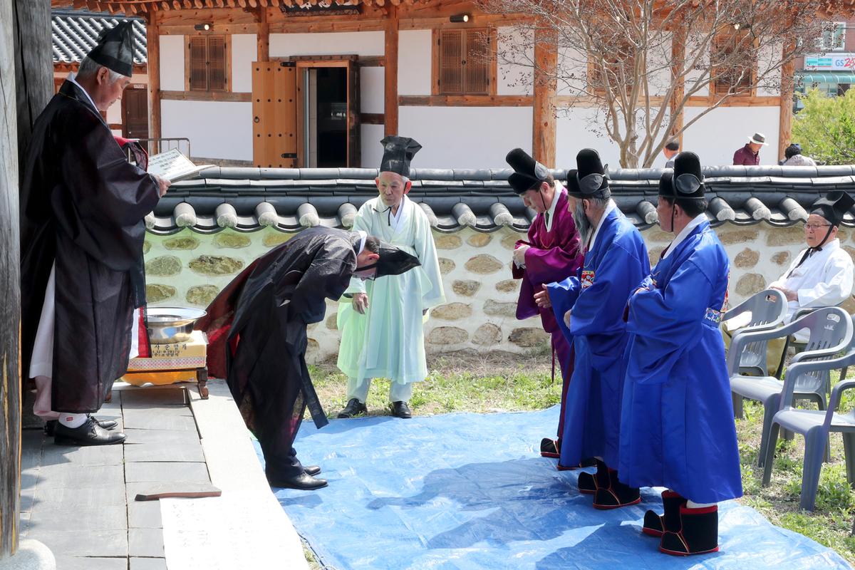 부음서원 내암 정인홍선생 향례행사