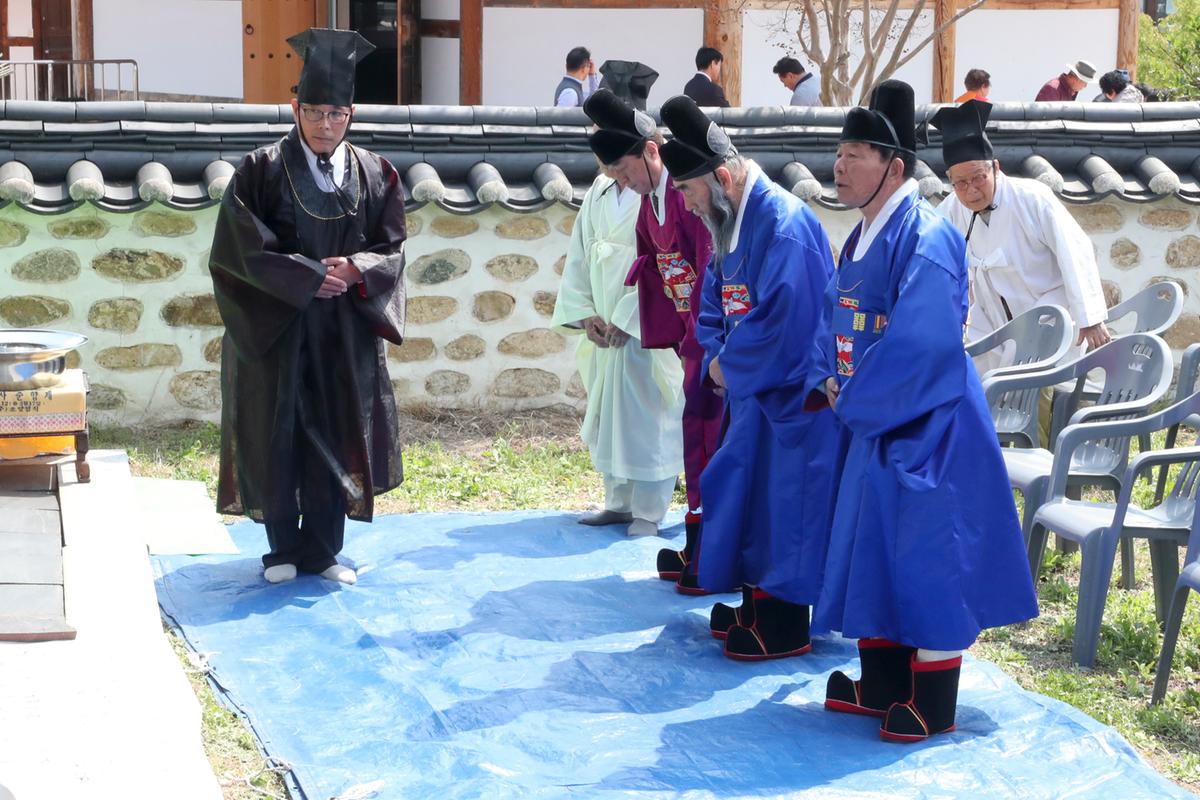 부음서원 내암 정인홍선생 향례행사