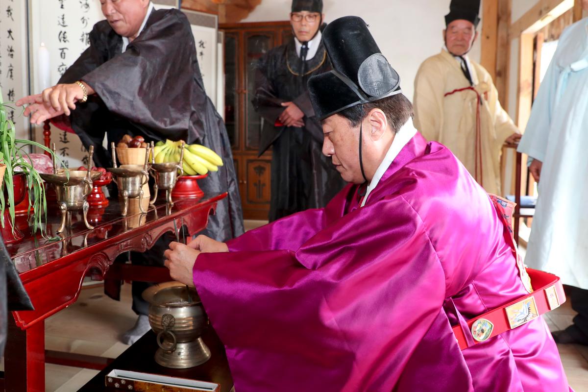 부음서원 내암 정인홍선생 향례행사