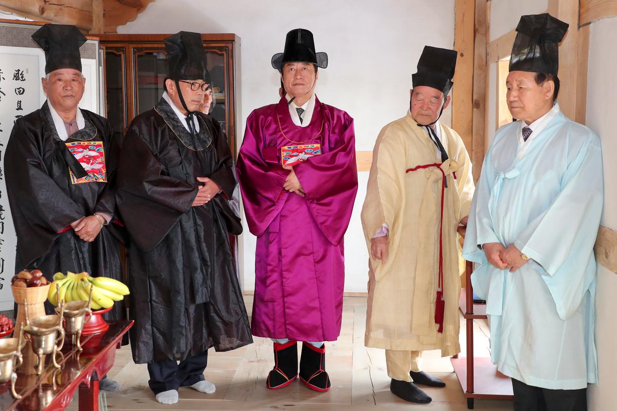 부음서원 내암 정인홍선생 향례행사