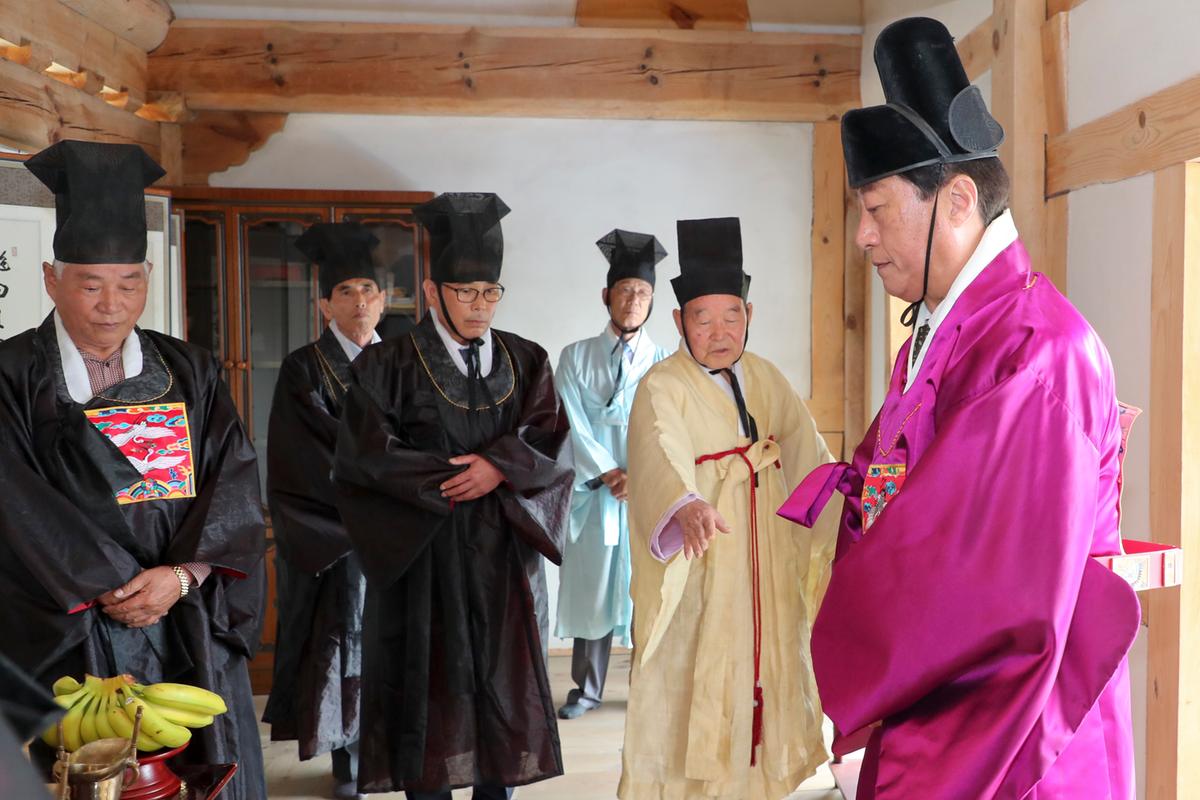 부음서원 내암 정인홍선생 향례행사