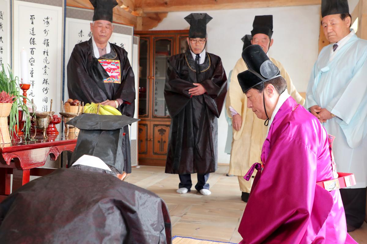 부음서원 내암 정인홍선생 향례행사