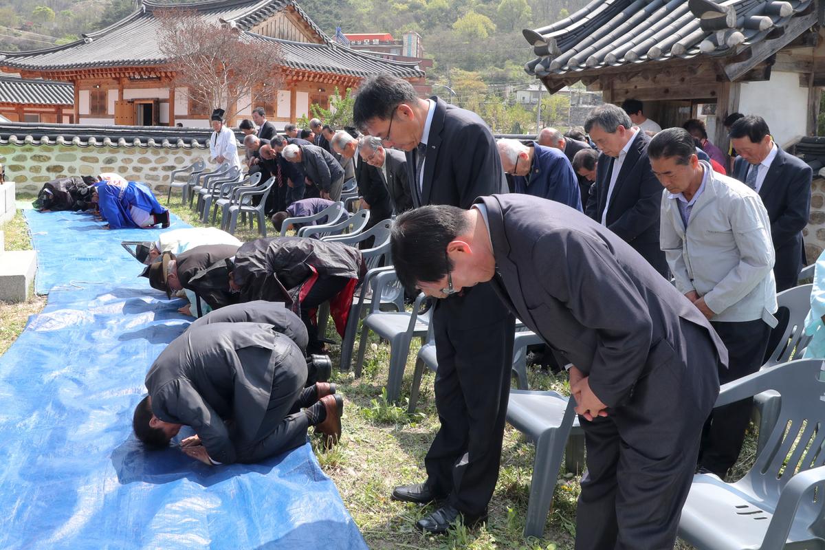 부음서원 내암 정인홍선생 향례행사