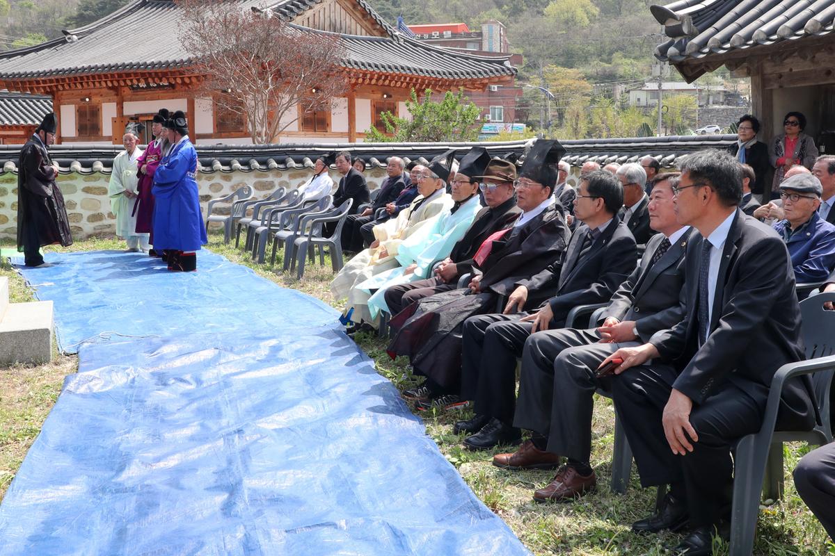 부음서원 내암 정인홍선생 향례행사