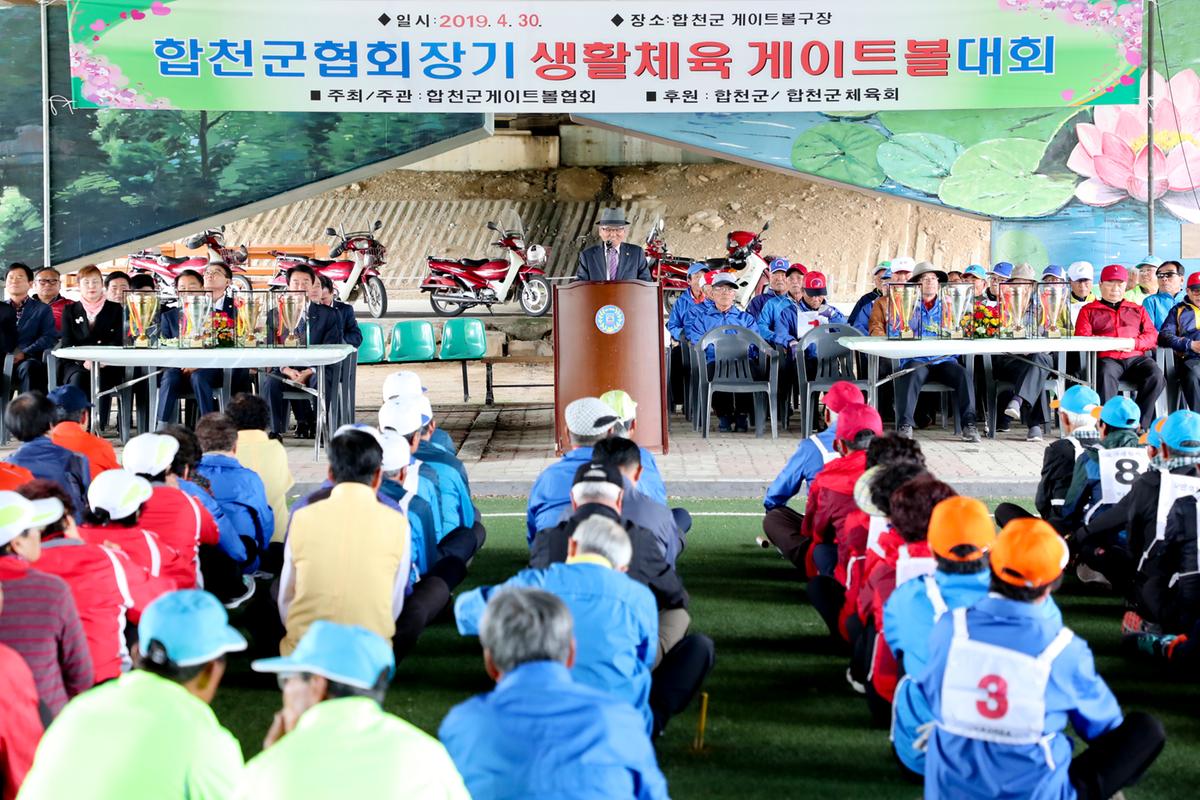 제3회 합천군협회장기 게이트볼 대회 개최