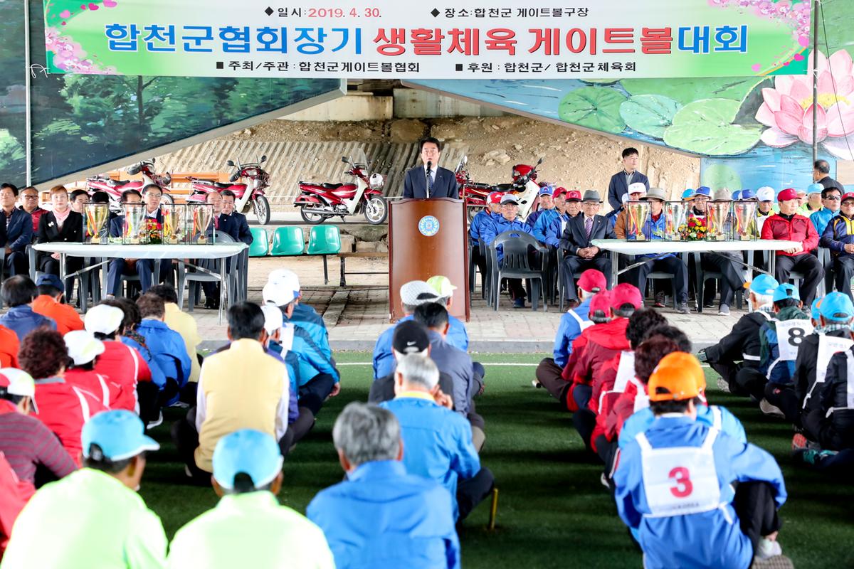 제3회 합천군협회장기 게이트볼 대회 개최