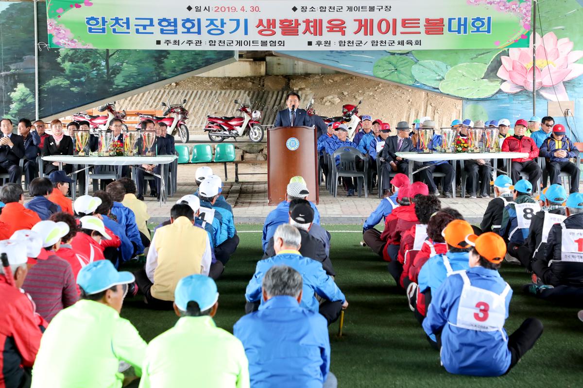 제3회 합천군협회장기 게이트볼 대회 개최