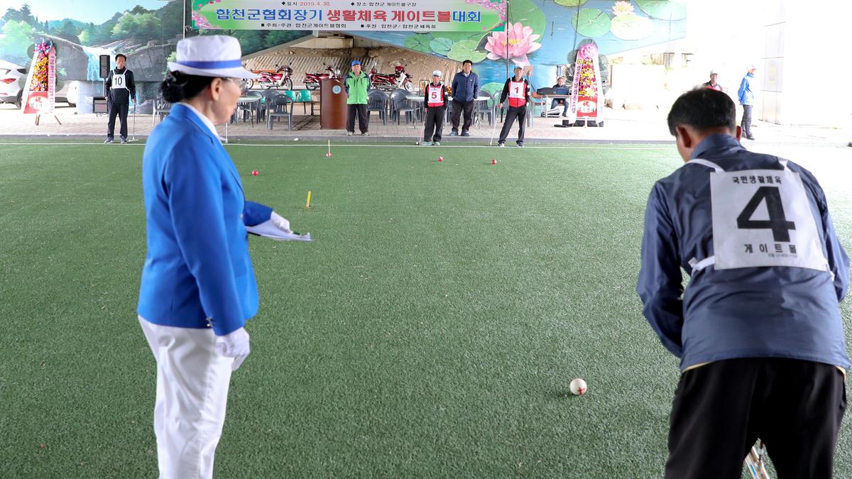 제3회 합천군협회장기 게이트볼 대회 개최