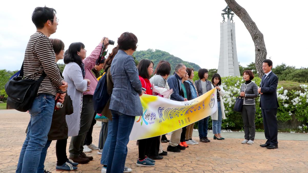 일본 개별관광객(FIT) 여행 상품 ‘고토치셔틀’ 합천 방문