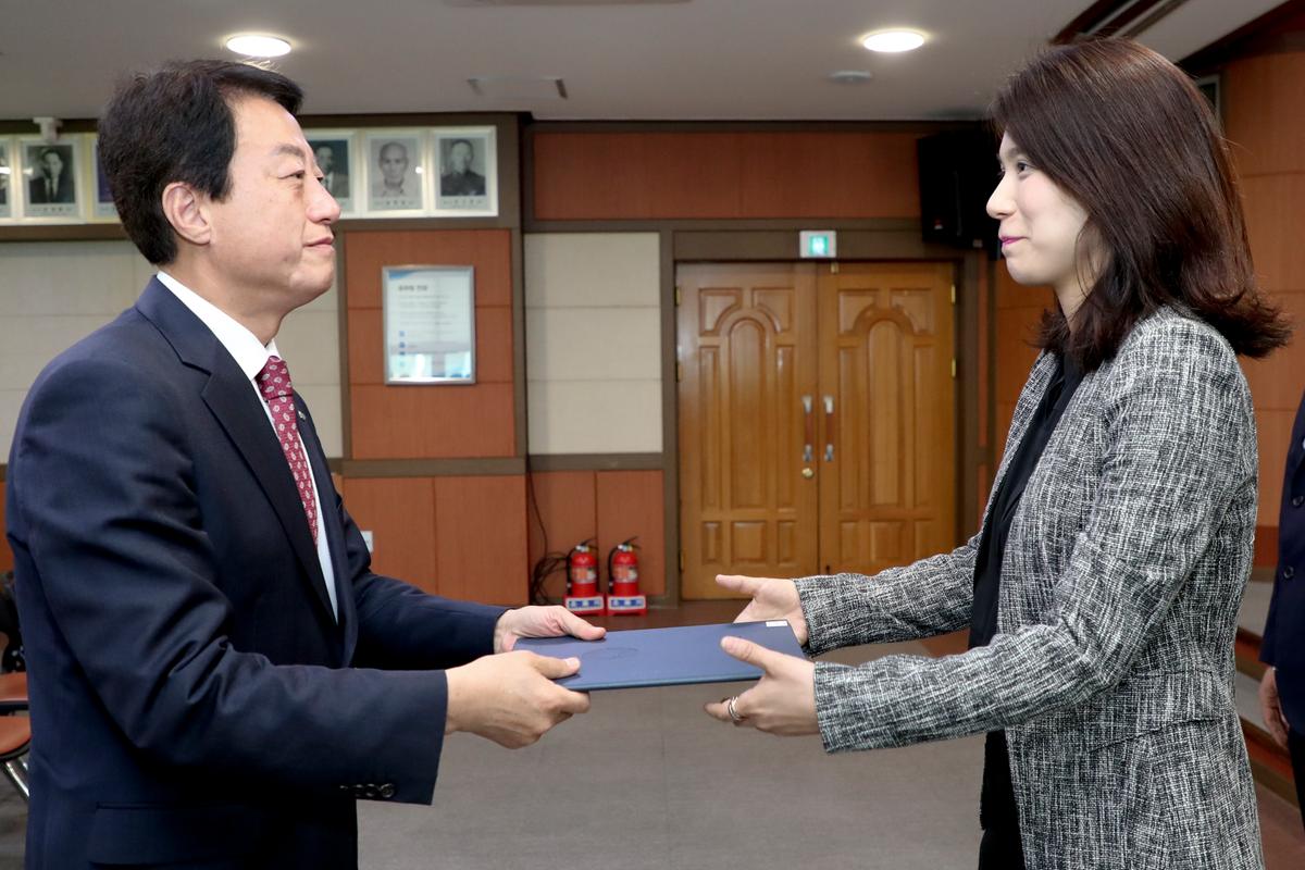 2019년 5월 직원 정례조회