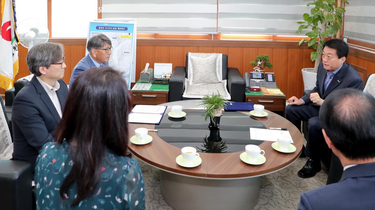 합천영상테마파크 활성화 및 지역인재육성을 위한 협약식