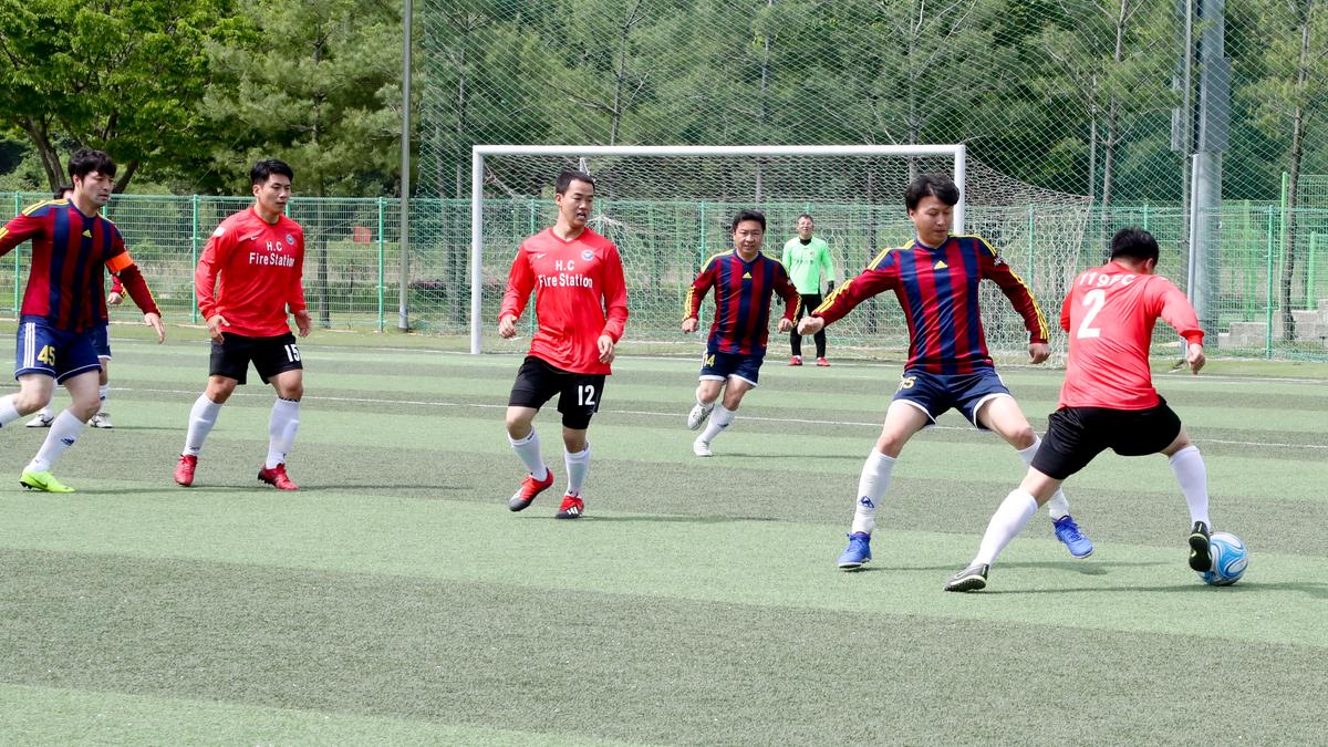 제10회 합천황토한우배 협회장기 기관 축구대회 개회식