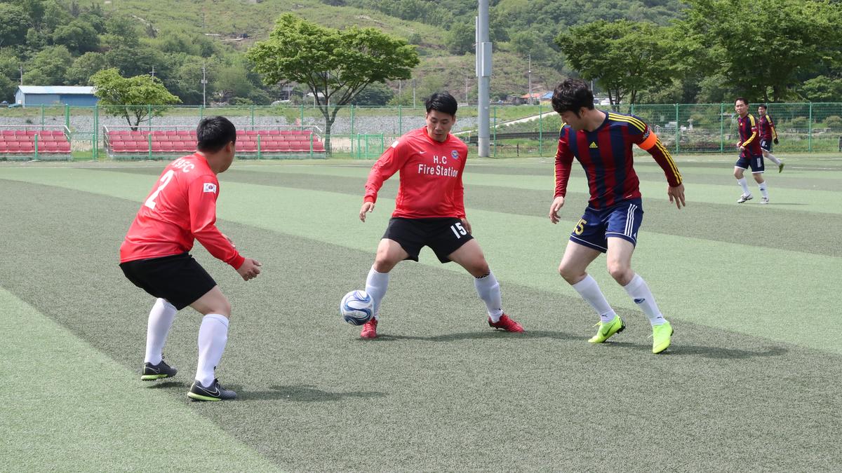 제10회 합천황토한우배 협회장기 기관 축구대회 개회식
