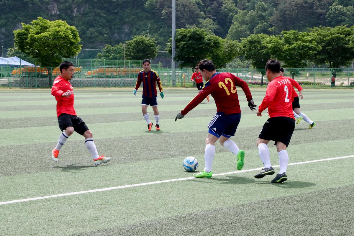 제10회 합천황토한우배 협회장기 기관 축구대회 개회식