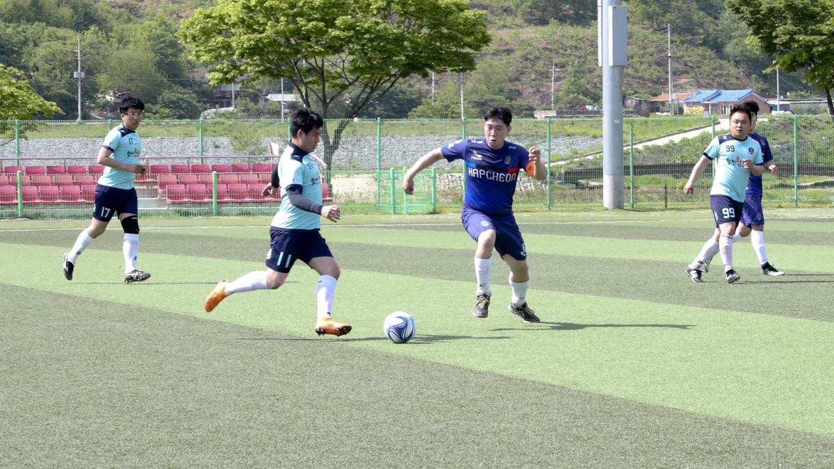 제10회 합천황토한우배 협회장기 기관 축구대회 개회식