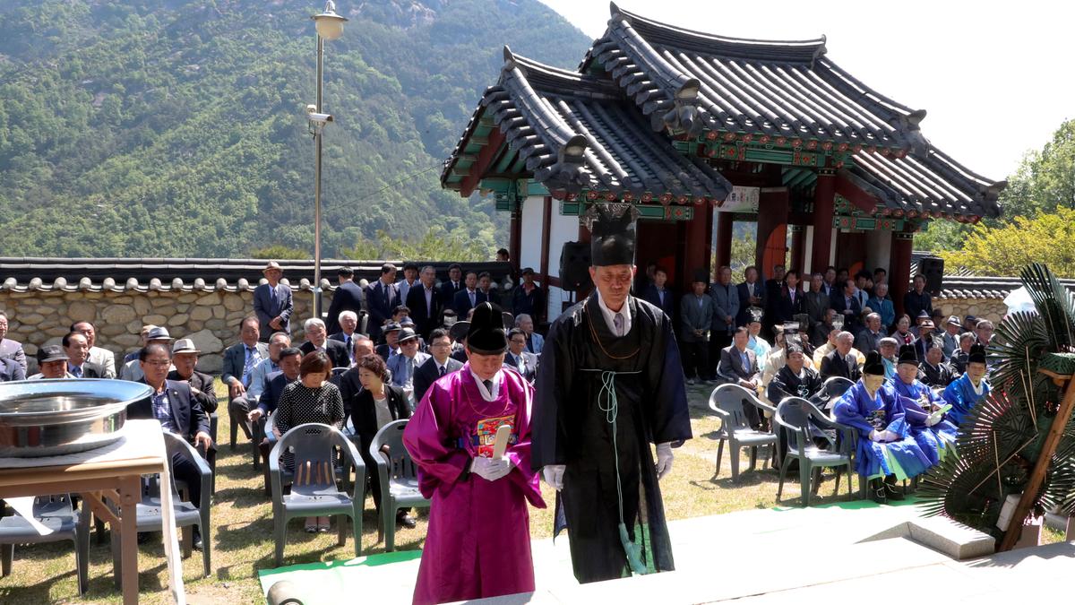 합천 임란의병 추모제향 행사
