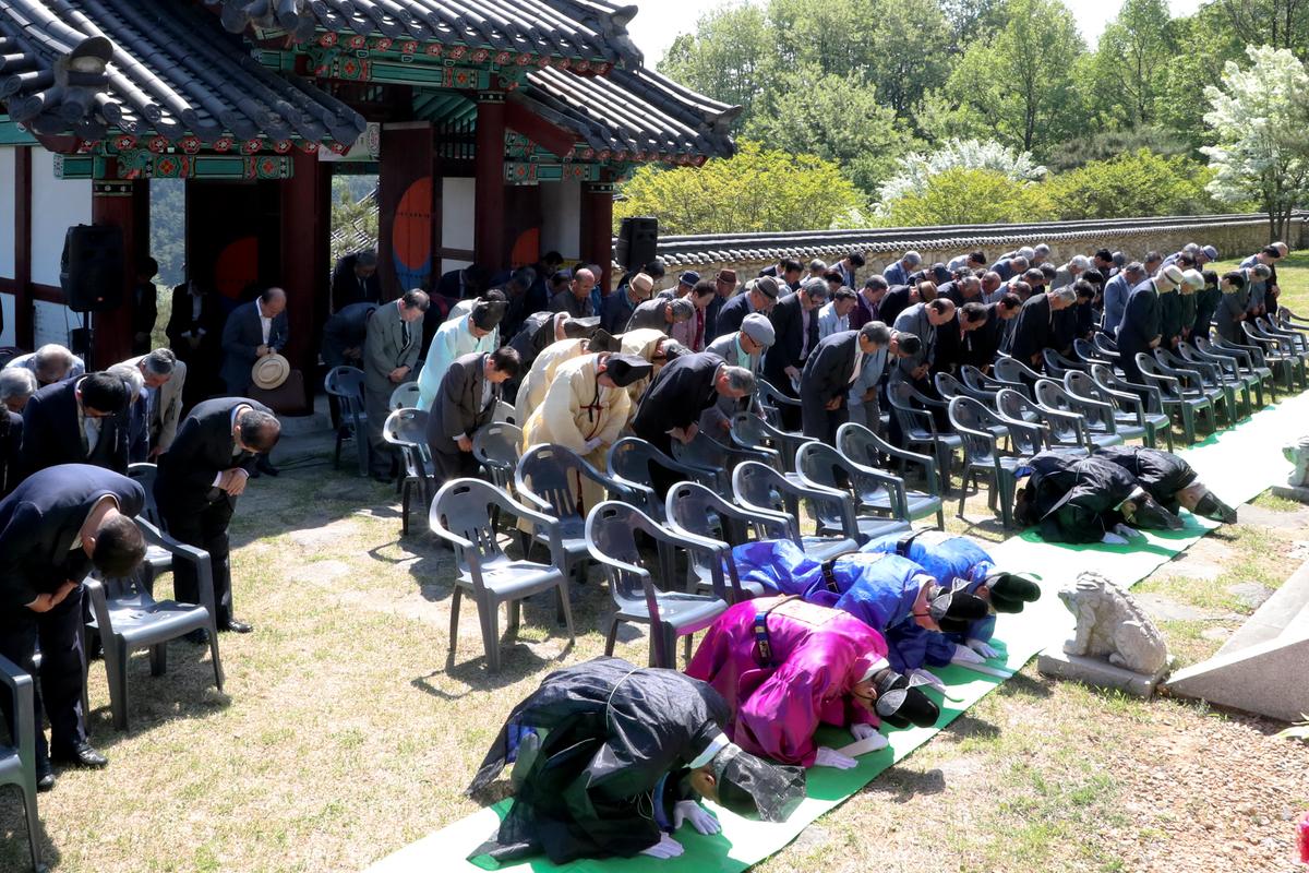 합천 임란의병 추모제향 행사