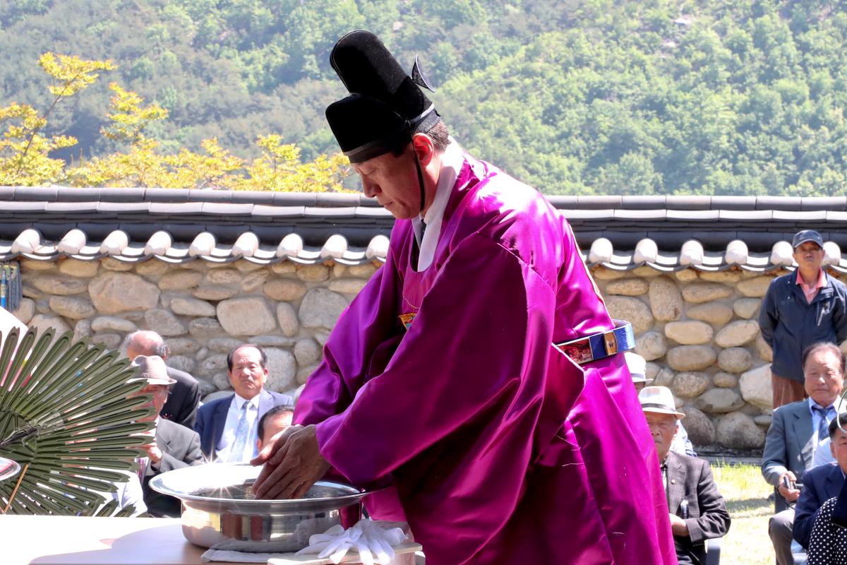 합천 임란의병 추모제향 행사