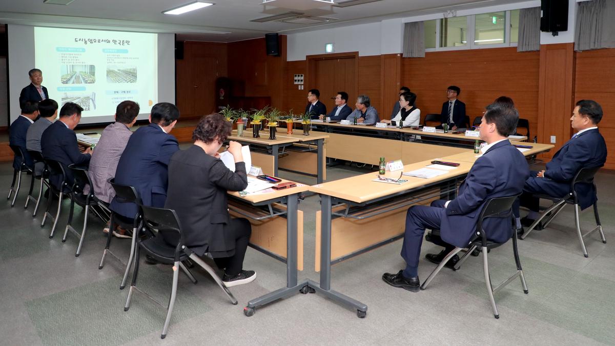 선물용 난 시장 설명회