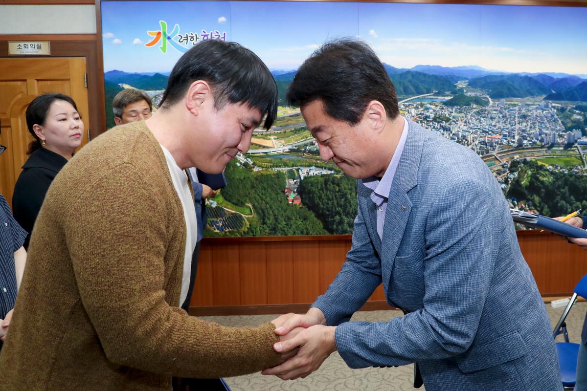 합천군 국민디자인단 위촉장 수여식