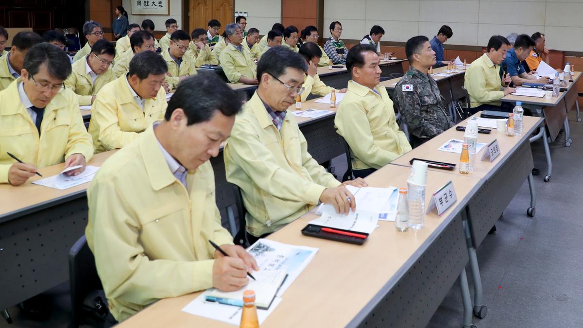 을지태극연습 자체 준비보고회