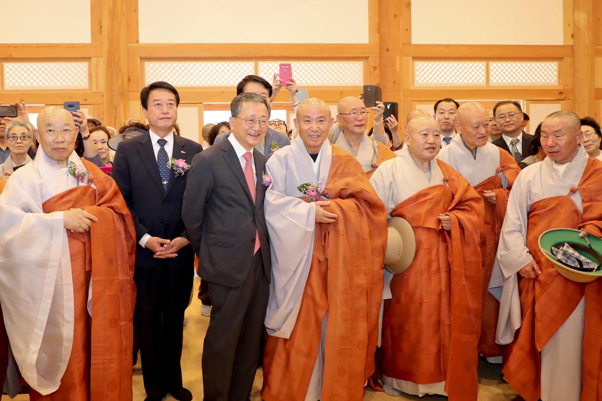 해인사 선문화체험관 개관식