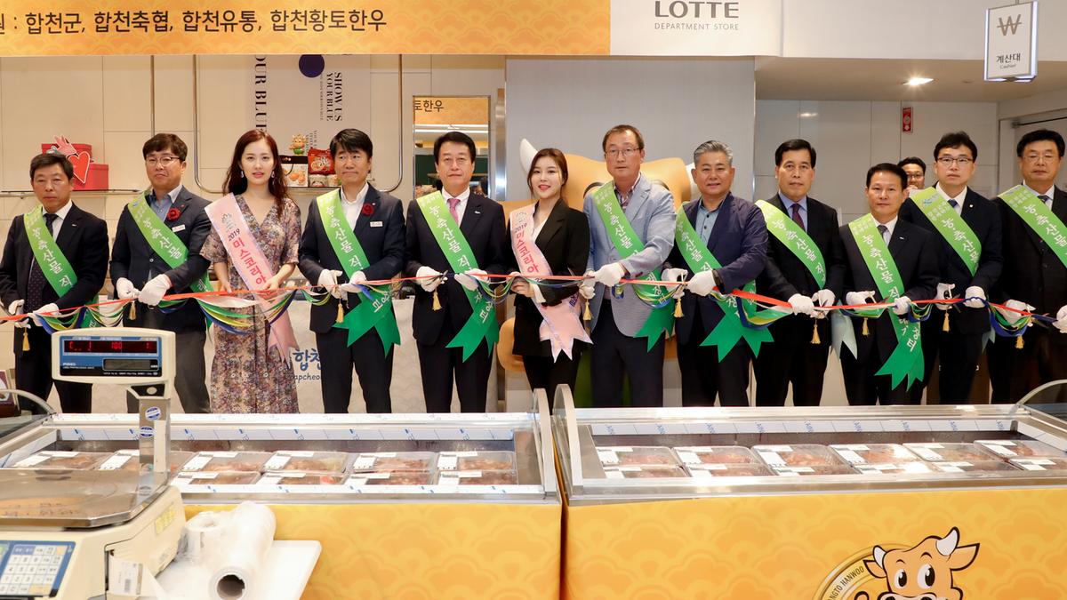 합천 농축산물 판매대전 행사
