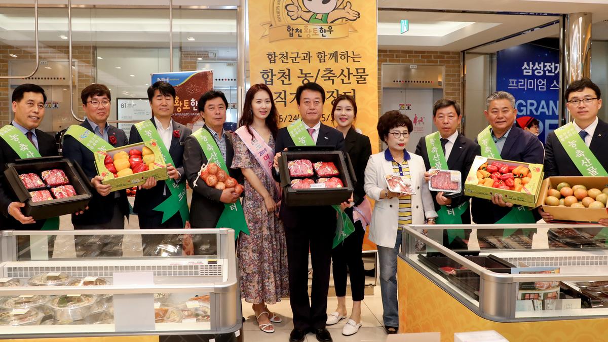 합천 농축산물 판매대전 행사